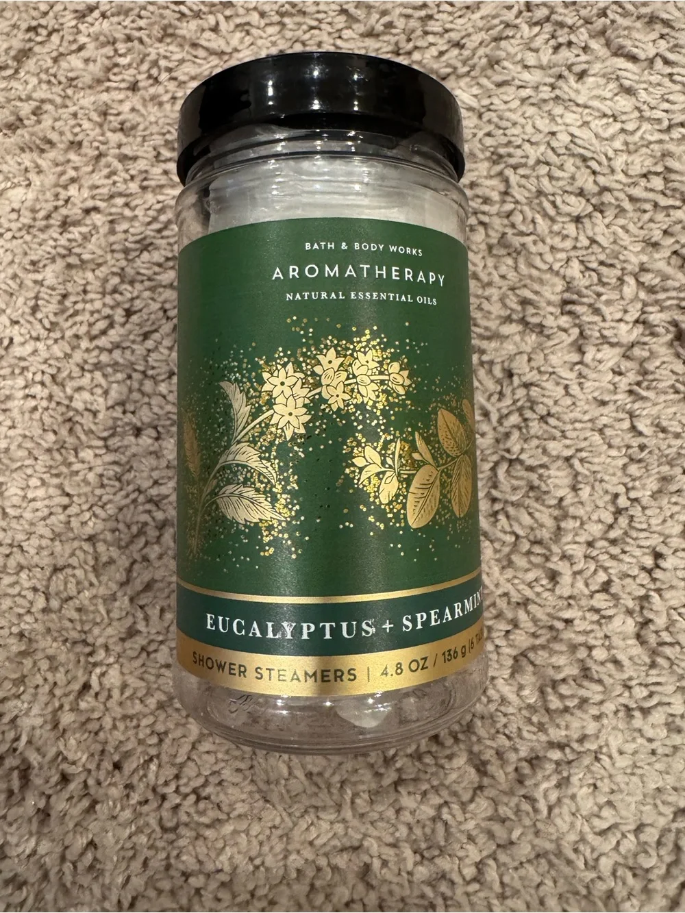 Bath & Body Works Aromatherapy Eucalyptus + Spearmint Shower Steamers - Green